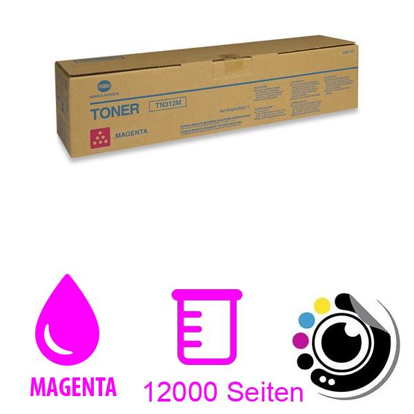 Original Toner Konica Minolta TN312 magenta