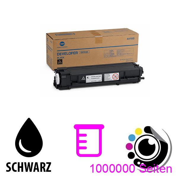 Originalentwickler Konica Minolta DV315K Schwarz AA703D