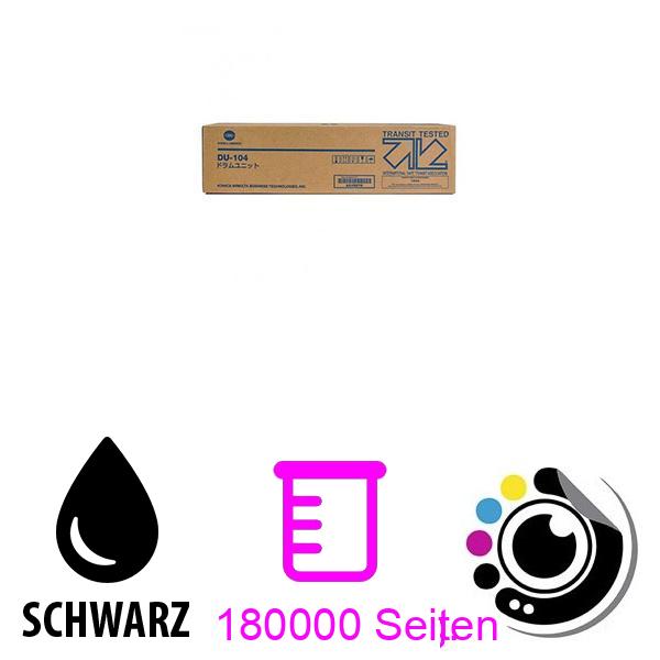 Original Trommel konica DU-104 Schwarz A2VG0Y0