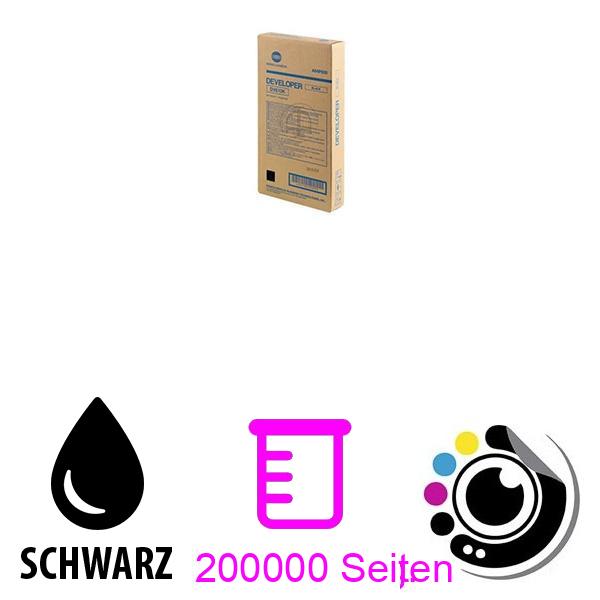 Original Entwickler konica minolta DV610K Schwarz A04P600