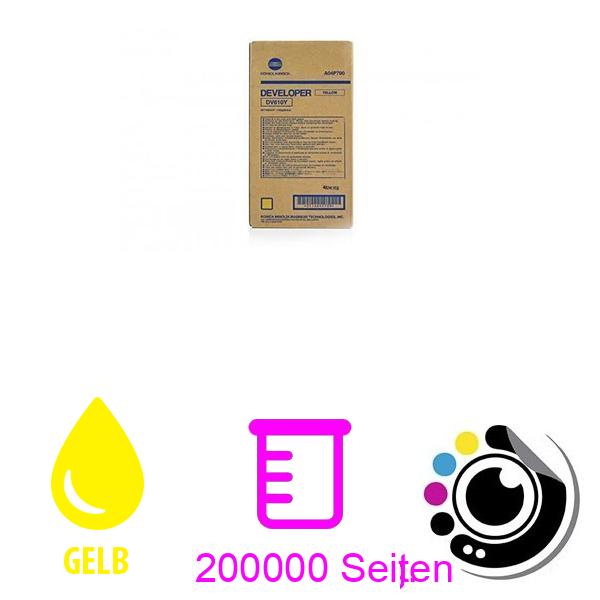 Original Entwickler konica minolta DV610Y Gelb A04P700