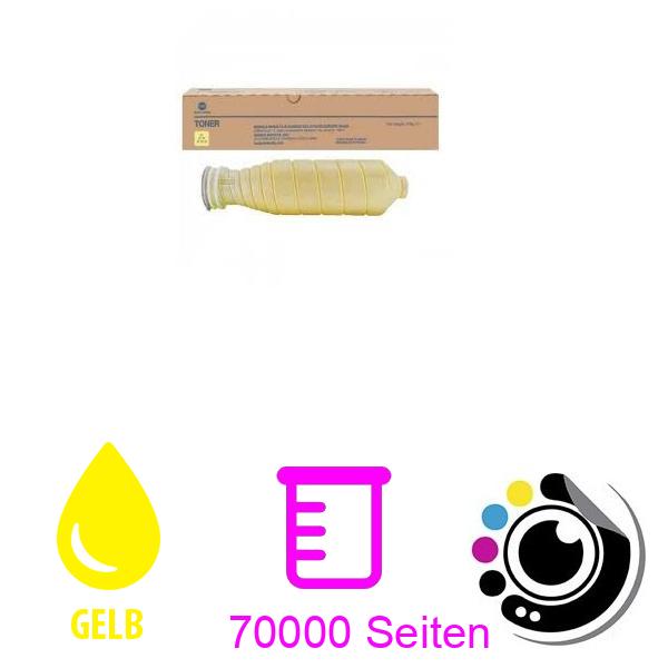 Original Toner Konica Minolta TN623 Gelb A8J3250