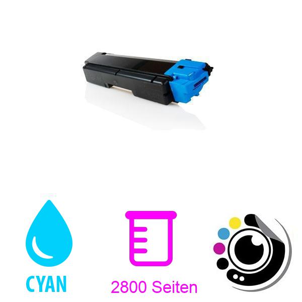 Kompatibel Toner ZU Kyocera TK580 cyan 1T02KT0NL0 TK-580