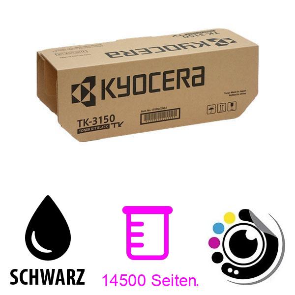 Original Toner Kyocera TK-3150 Schwarz 1T02NX0NL0