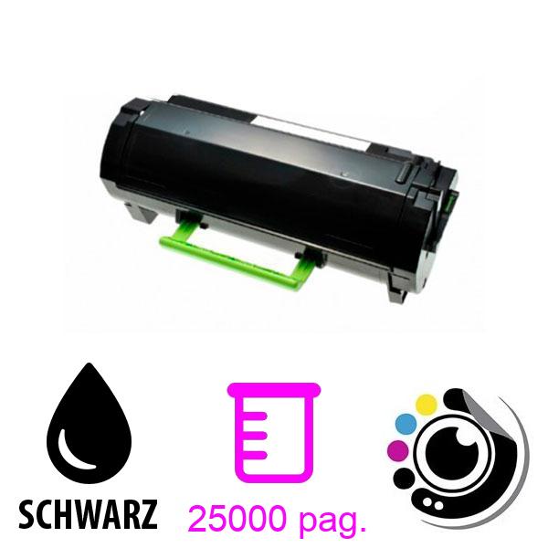 Kompatibel Toner Lexmark MS521 | MS621 | MS622 | MX521 | MX522 | MX622 Schwarz 56F2U00 25K