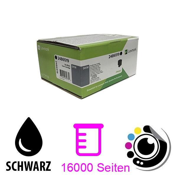 Original Toner Lexmark C4150 Schwarz 24B6519