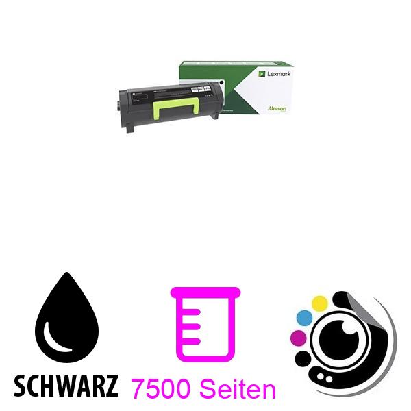 Original Toner Lexmark MS725 MS821 MS822 MS823 MS825 MS826 MX721 MX722 MX822 MX826 (58D2H0E) Schwarz