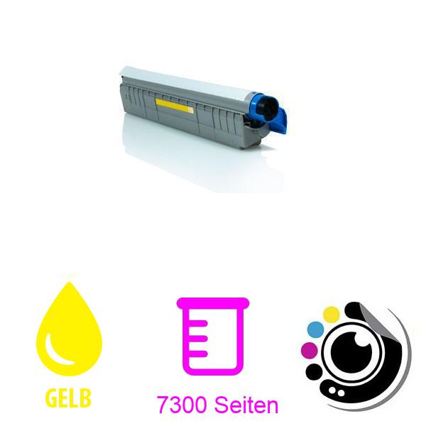 Kompatibler Toner OKI MC851 / MC861 / MC862 gelb 44059165 / 44059253