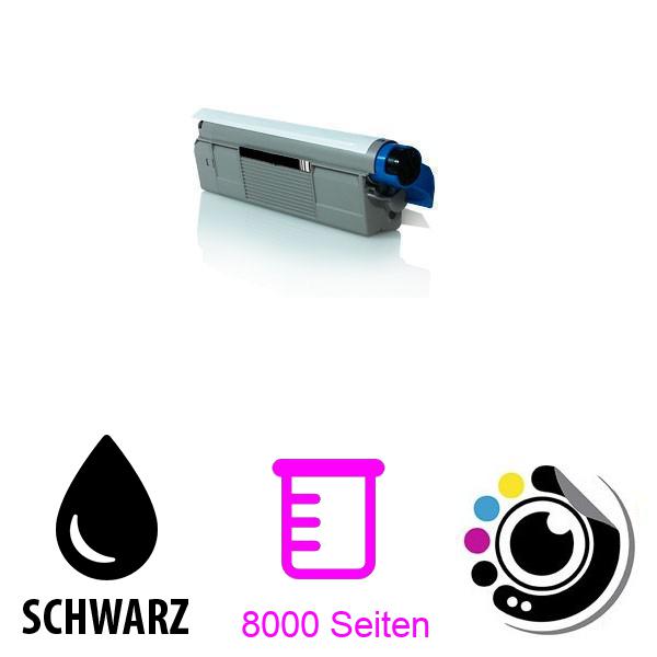 Kompatibler Toner OKI ES5460 / ES2232 / ES2632 schwarz 43865732