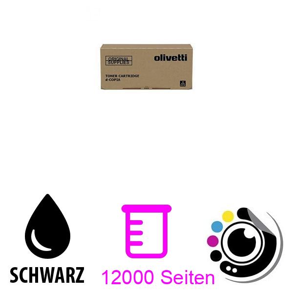 Original Toner Olivetti 2552 (B1068) Schwarz