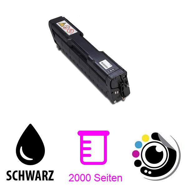 Kompatibler Toner Ricoh Aficio SP-C220 / SP-C221 / SP-C222 / SP-C240 schwarz 406094