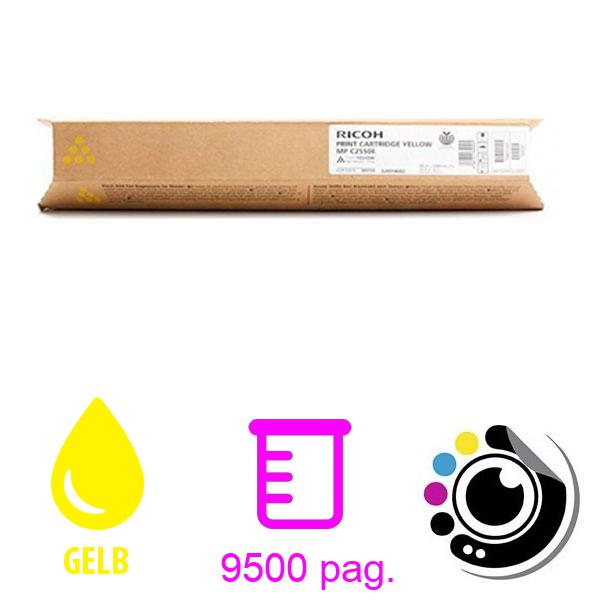 Original Toner Ricoh MP-C2050 / MP-C 2030 gelb