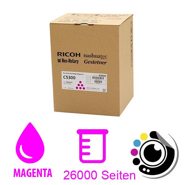 Original Toner Ricoh Pro C5300 magenta 828599 / 828603