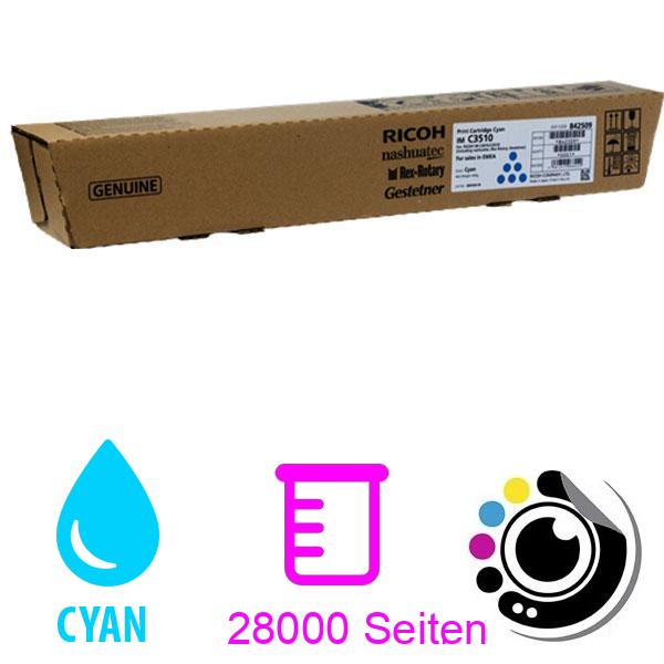 Original Toner Ricoh IMC3510 cyan 842509
