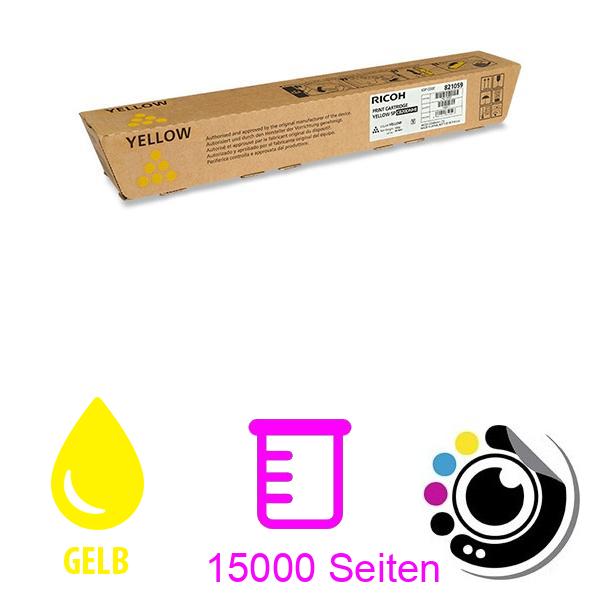 Original Toner Ricoh SP-C820DNHE gelb 821047/821059