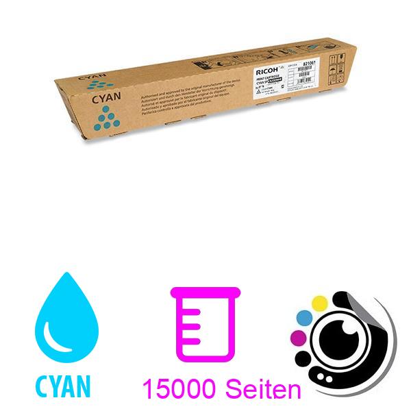 Original Toner Ricoh SP-C820DNHE cyan 821019