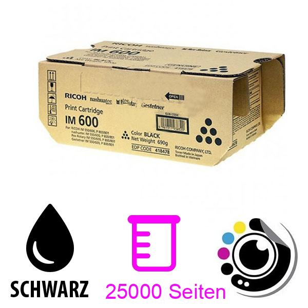 Original Toner Ricoh IM550/IM600/P800/P801 418478 schwarz