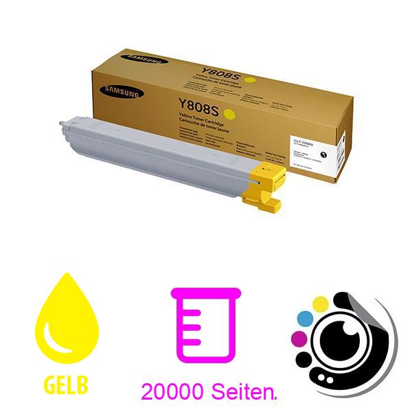 Original Toner Samsung CLT-Y808S gelb SS735A OHNE BOX