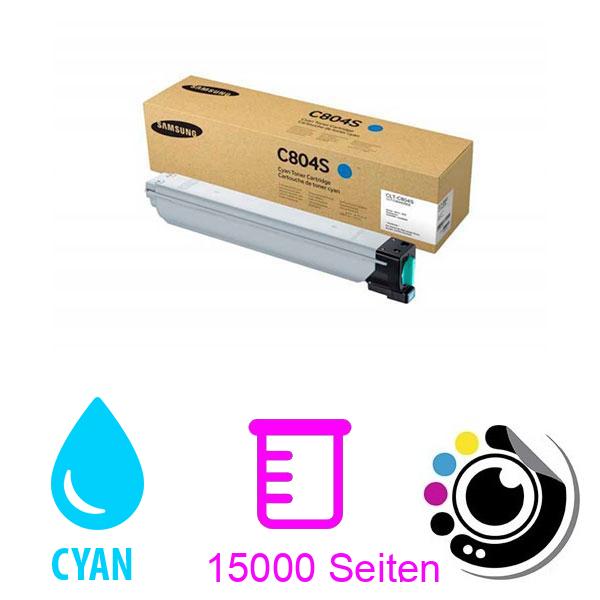 Original Toner Samsung CLT-C804S cyan SS546A