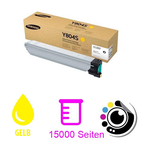 Original Toner Samsung CLT-Y804S gelb SS721A
