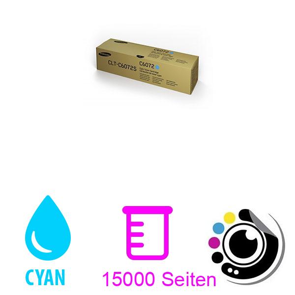 Original Toner Samsung CLT-C6072S Cyan (SS537A)