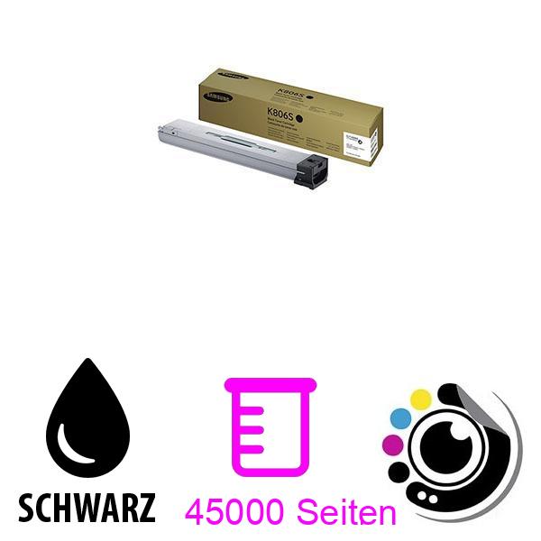 Original Toner Samsung CLTk806S Schwarz SS593A