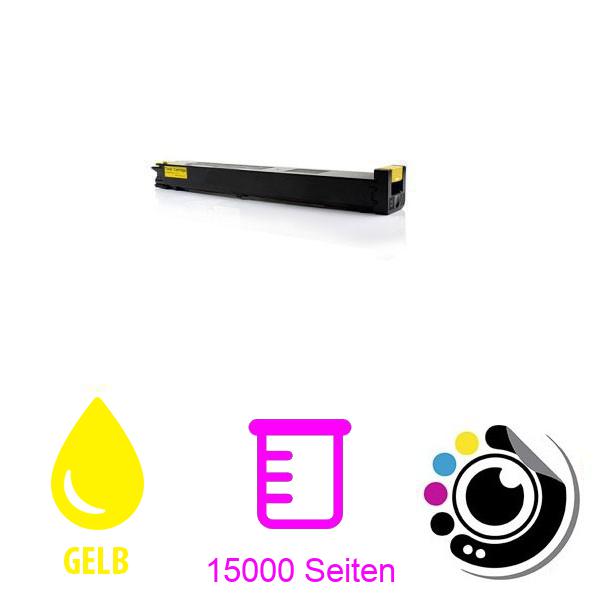 Kompatibler Toner Sharp MX31 gelb MX-31GTYA