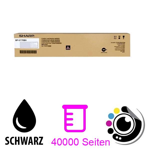Original Toner Sharp BP-GT70BA schwarz