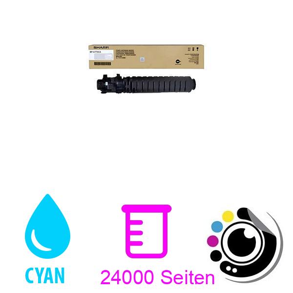 Original Sharp BP-GT70CA Toner (Cyan)