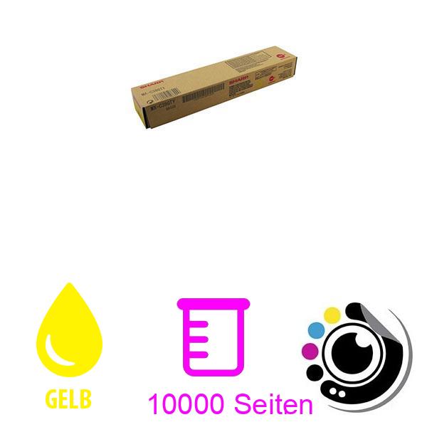 Original Toner Sharp MX-C38GTY Gelb