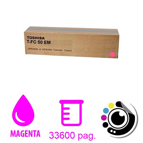 Original Toner Toshiba TFC50E magenta 6AJ00000112