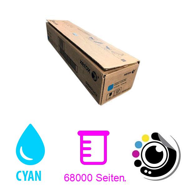 Original Toner x2 Einheiten Xerox DocuColor 240, 242, 250, 252 cyan 006R01452