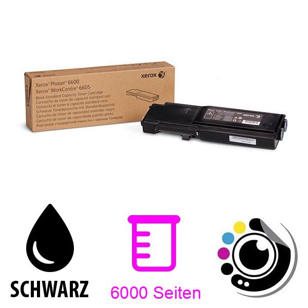 Original Toner Xerox Phaser 6600 / Workcentre 6605 schwarz 106R02240