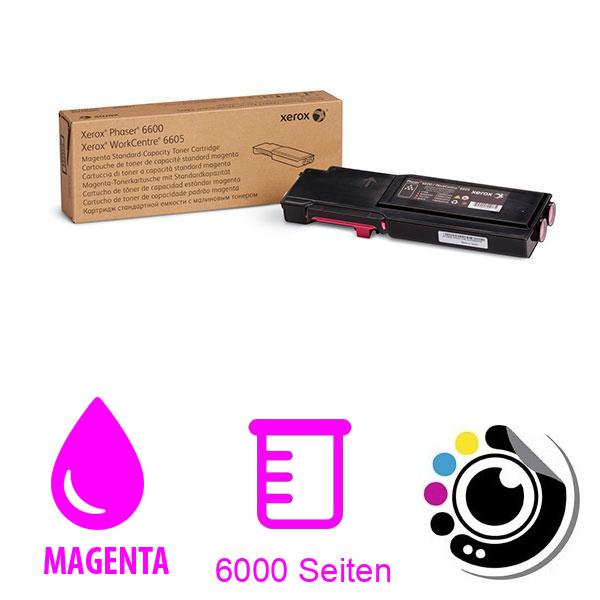 Original Toner Xerox Phaser 6600 / Workcentre 6605 magenta 106R02238