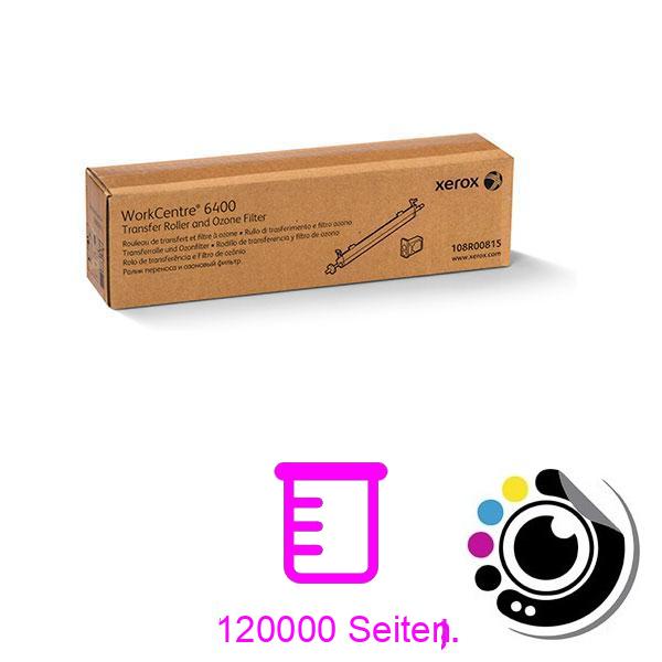 Original Transferrolle und Ozonfilter Xerox Workcentre 6400 / 108R00815