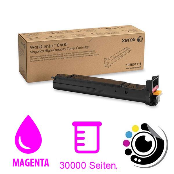 Original Toner Xerox WorkCentre 6400 magenta 106R01325